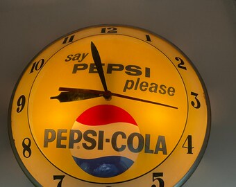 Vintage Nifty Early 1960s “say Pepsi Please” Pepsi-cola Double