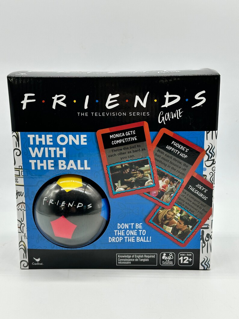 Friends '90s Nostalgia TV Show the One With the Ball Party Game Teens ...