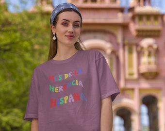 Mes de la Herencia Hispana, Mes de la Herencia Hispana, Herencia Hispana, Camiseta, Camiseta unisex teñida