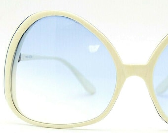 Vintage Sunglasses Woman ITALFORM MOD.4026 Glasses White Frame Oversize Sunglasses Acetat Occhiali da Sole Classis Eyewear Plastic Frame