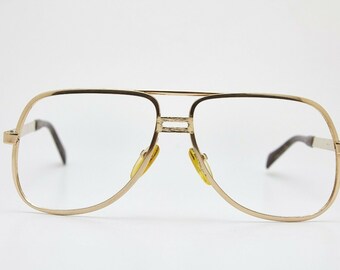 SAFILO FORMULA Vergoldet Italien RX Rahmen Vintage Gläser Mann Brillen zu Sonnenbrille vergoldet Zubehör Vintage