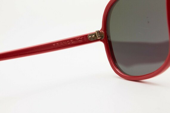 Unisex Sport Vintage Sunglasses BOLLE Red Nylon T… - image 7