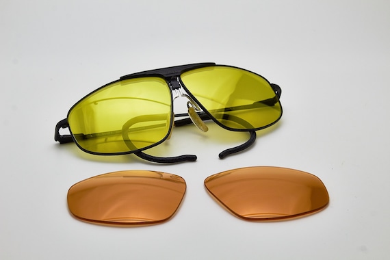 Vintage Man Sport Shooting Sunglasses ZEISS 7920-400 64-09 165 2 Custom  Order Lenses Polarized Occhial Metal Aviator Frame Classis Eyewear 
