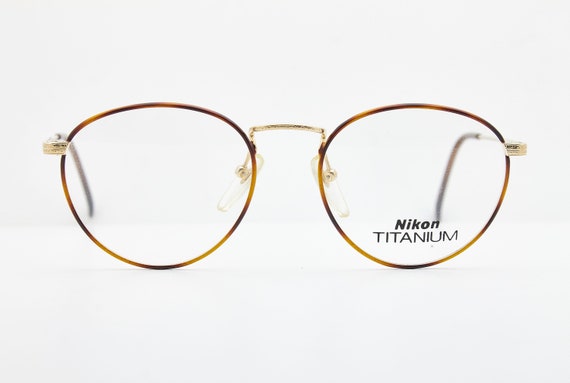 NIKON NK4312 TITEX Titanuim Glasses Frame Vintage… - image 1