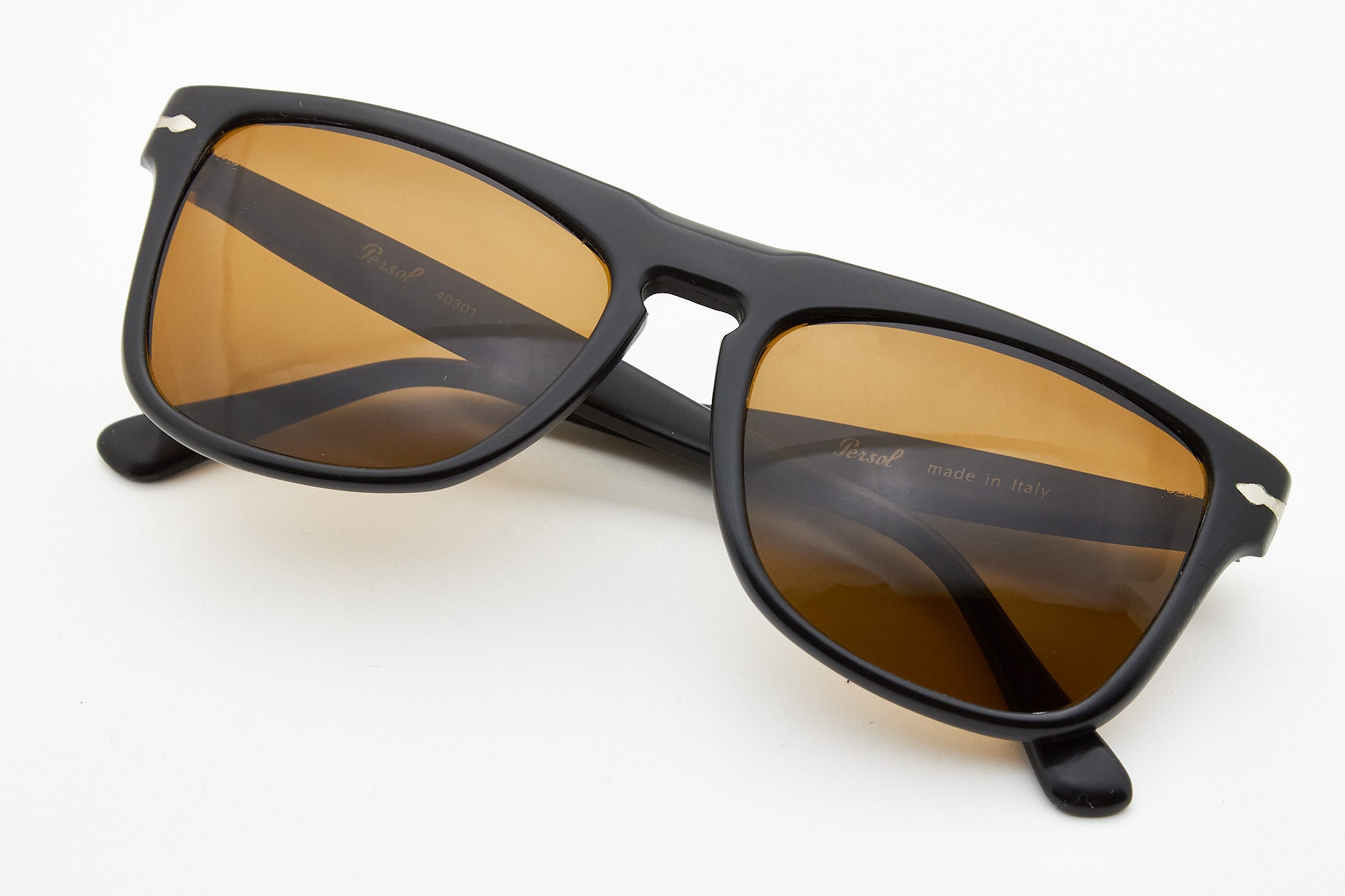 Persol Ratti 40301 Sunglasses Rare Vintage Sports Meflecto Sunglasses Man Fashion Icon Made in Italy 80s