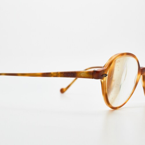 Vintage Man Glasses PERSOL RATTI 756 Round Steampunk Eyewear Man Glasses Frame Occhiali shops Sunglasses Acetat Frame Retro Eyewear
