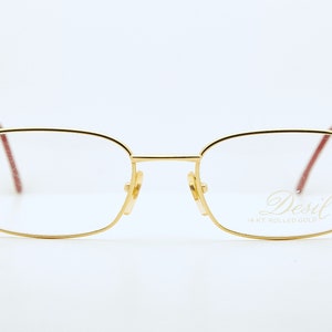 Desil Bristol Vintage NEW Glasses frame 14KGF Gold Filed RX Frame Eyewear to Sunglasses Gold Plated Accessories Vintage Classic Form