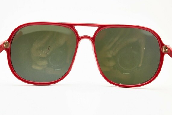 Unisex Sport Vintage Sunglasses BOLLE Red Nylon T… - image 6