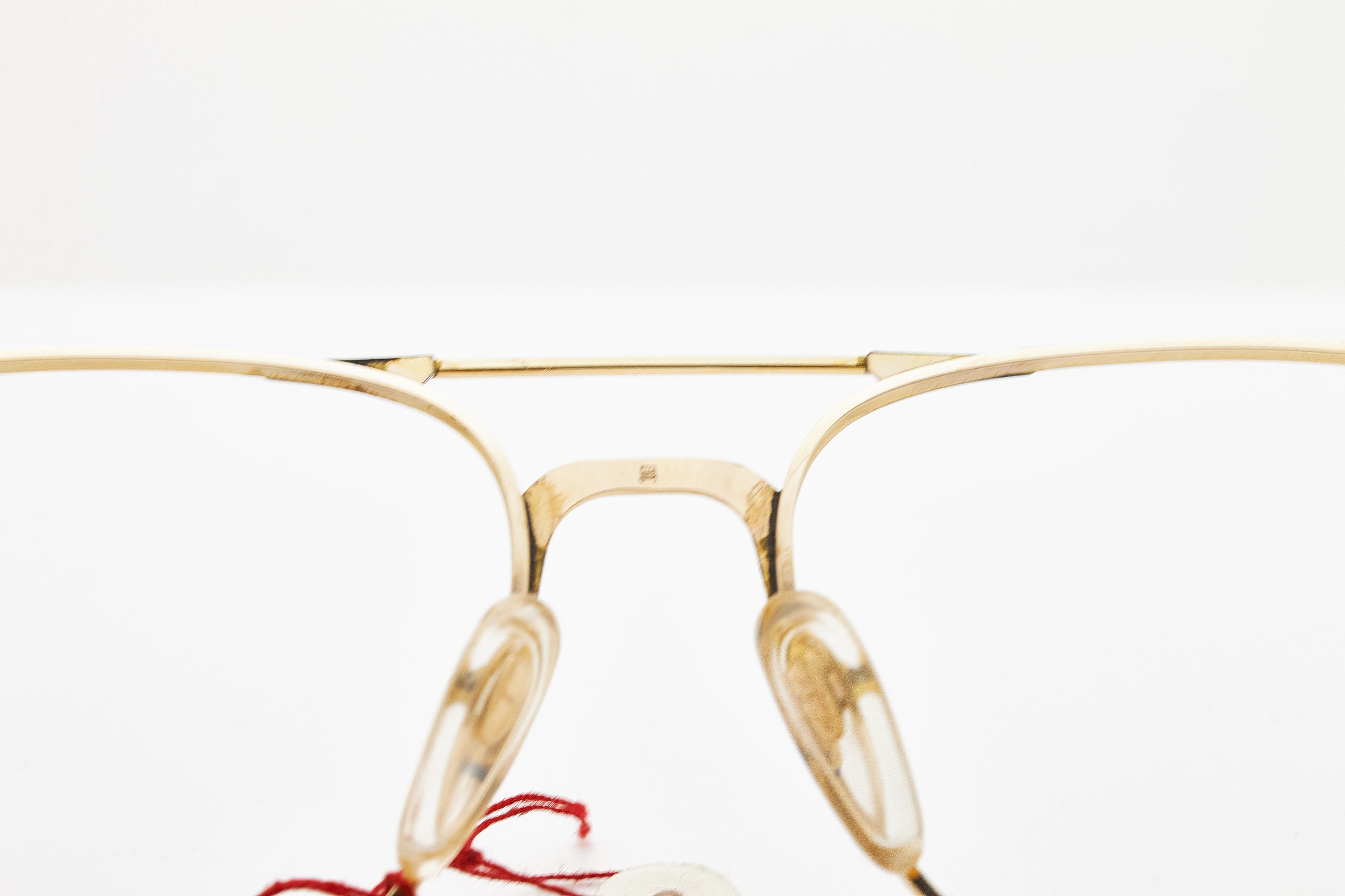 L'AMY Jef Vintage NOS Gold Plated Glasses Frame Occhiali