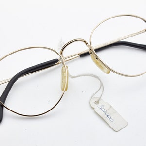 ZEISS 5983 Gold Filled NOS Vintage Man Glasses Frame Round Occhial Metal Aviator West Germany Frame Classis Eyewear Frame