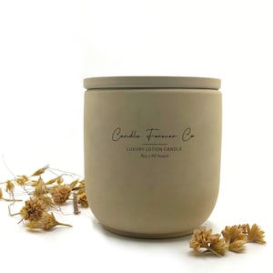 Tropical Serenity | Scented Lotion Candle | All-Natural Organic Massage Candle Soy Wax Candle | Body Serum Candle