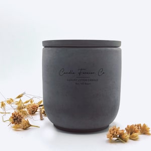 Midnight Tide | Scented Lotion Candle | All-Natural Organic Massage Candle Soy Wax Candle | Body Serum Candle