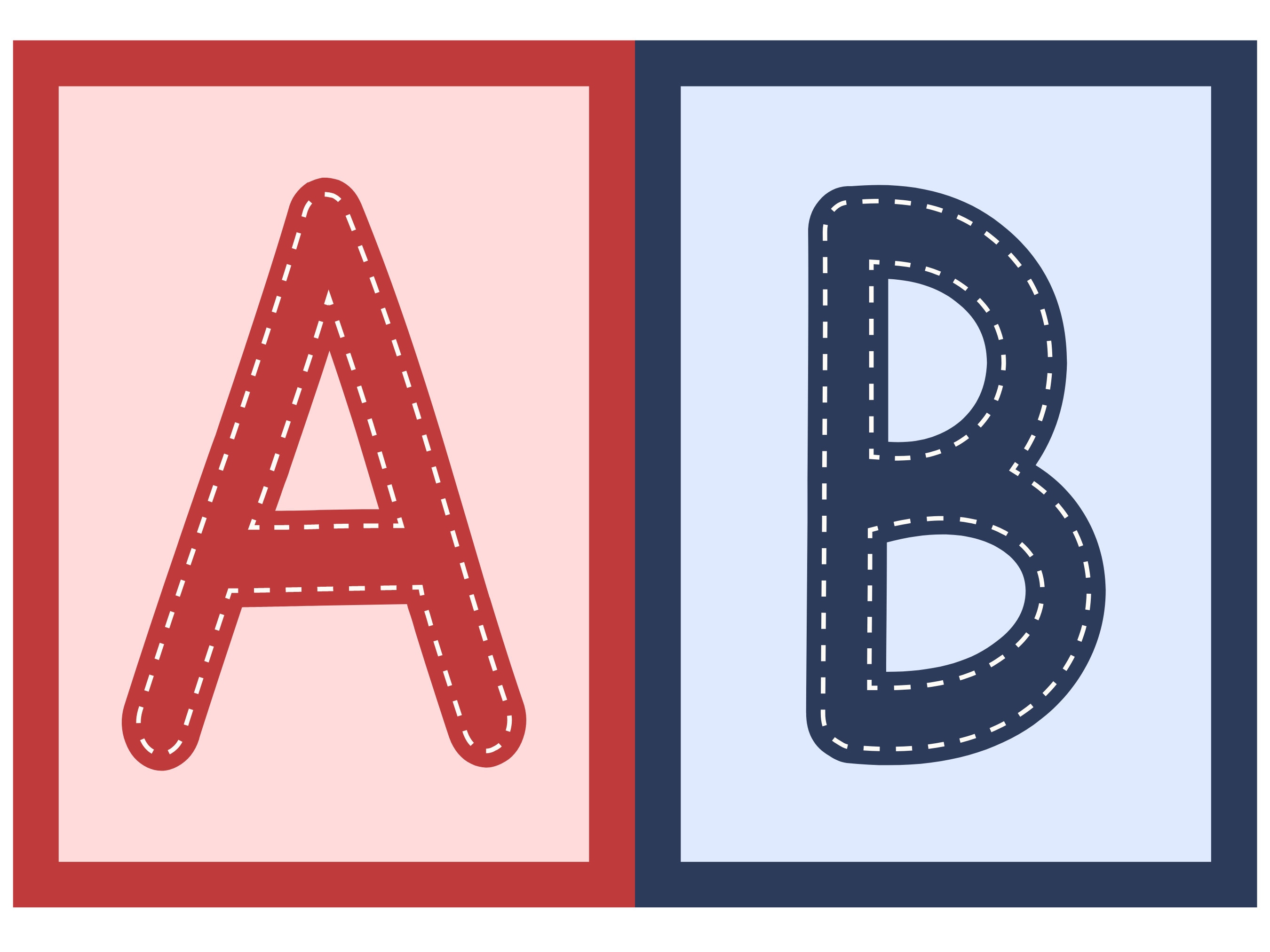 A-Z Flash Cards Alphabet Flash Cards | Digital Download, Instant ...