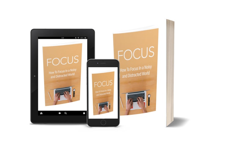 Focus: How To Focus In a Noisy and Distracting World PDF PLR 2021 image 1