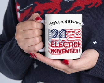 Ceramic Mug 11oz "Make a Difference"