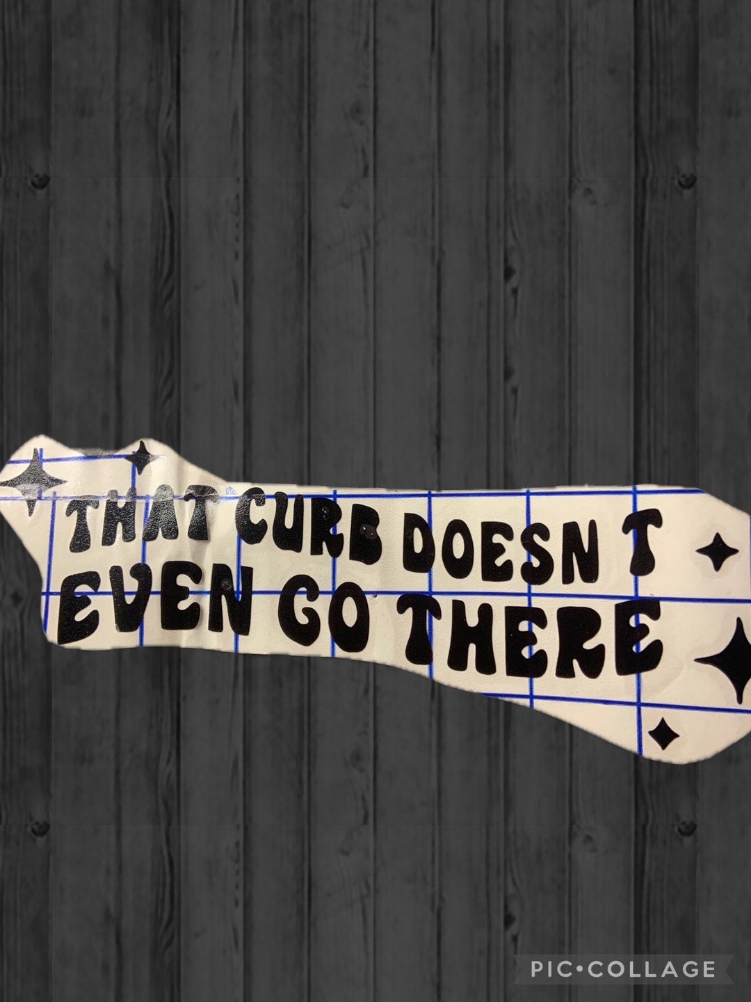 That Curb Decal - Etsy