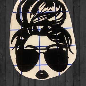 Baas Dame sticker