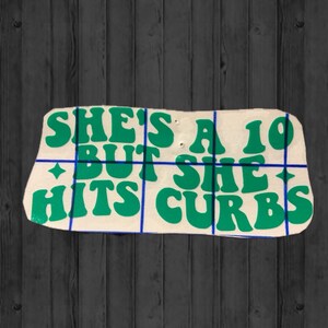 She’s A 10 Decal