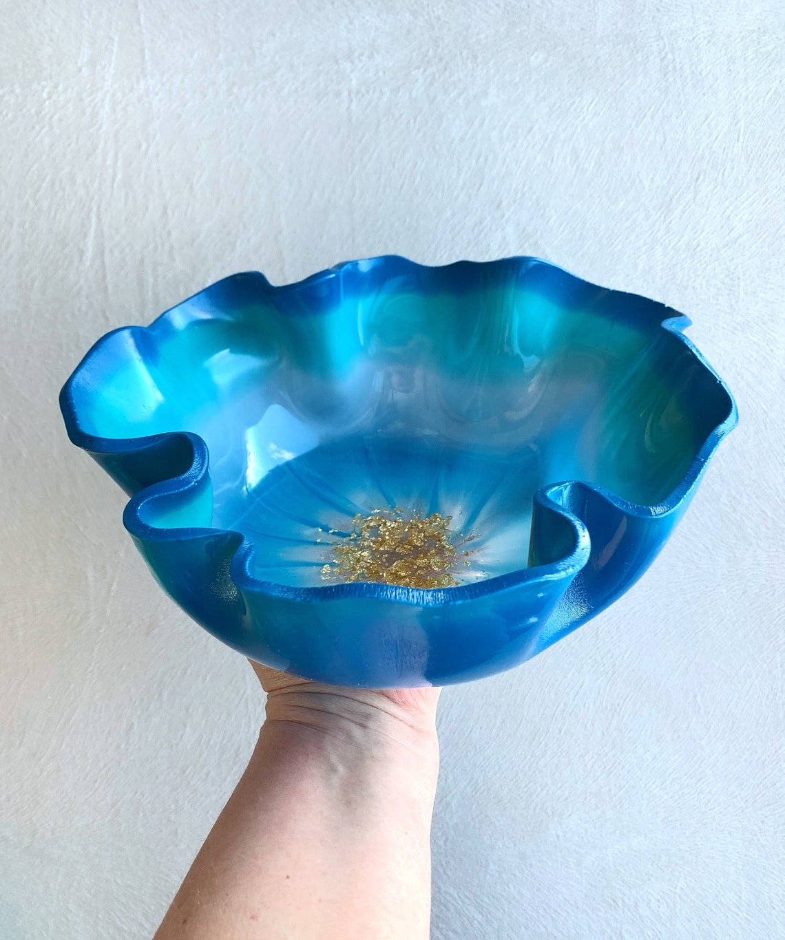 Large fruit vase Fruit vase 25 cm Resin art vase Fruit Etsy