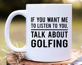 Golfer Mug, Golfer Gift, Golf Mug, Golf Gift, Funny Golf Coffee Cup, Gift for Golfer, Golfing Coffee Mug, Golf Gift for Men, Golf Gift Dad