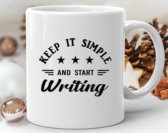 Writer Mug, Writer Gift, Author Gift, Author Mug, Gift for Writer, Writer Christmas Gift, Writer Birthday Gift, New Writer Gift, Graduation