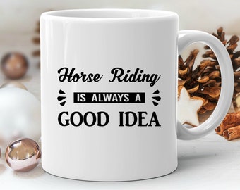 Horse Riding Gift, Horse Riding Mug, Horse Lover Gift, Horse Lover Mug, Horse Gift for Her, Horse Rider Gift, Horse Rider Mug, Horses Gift