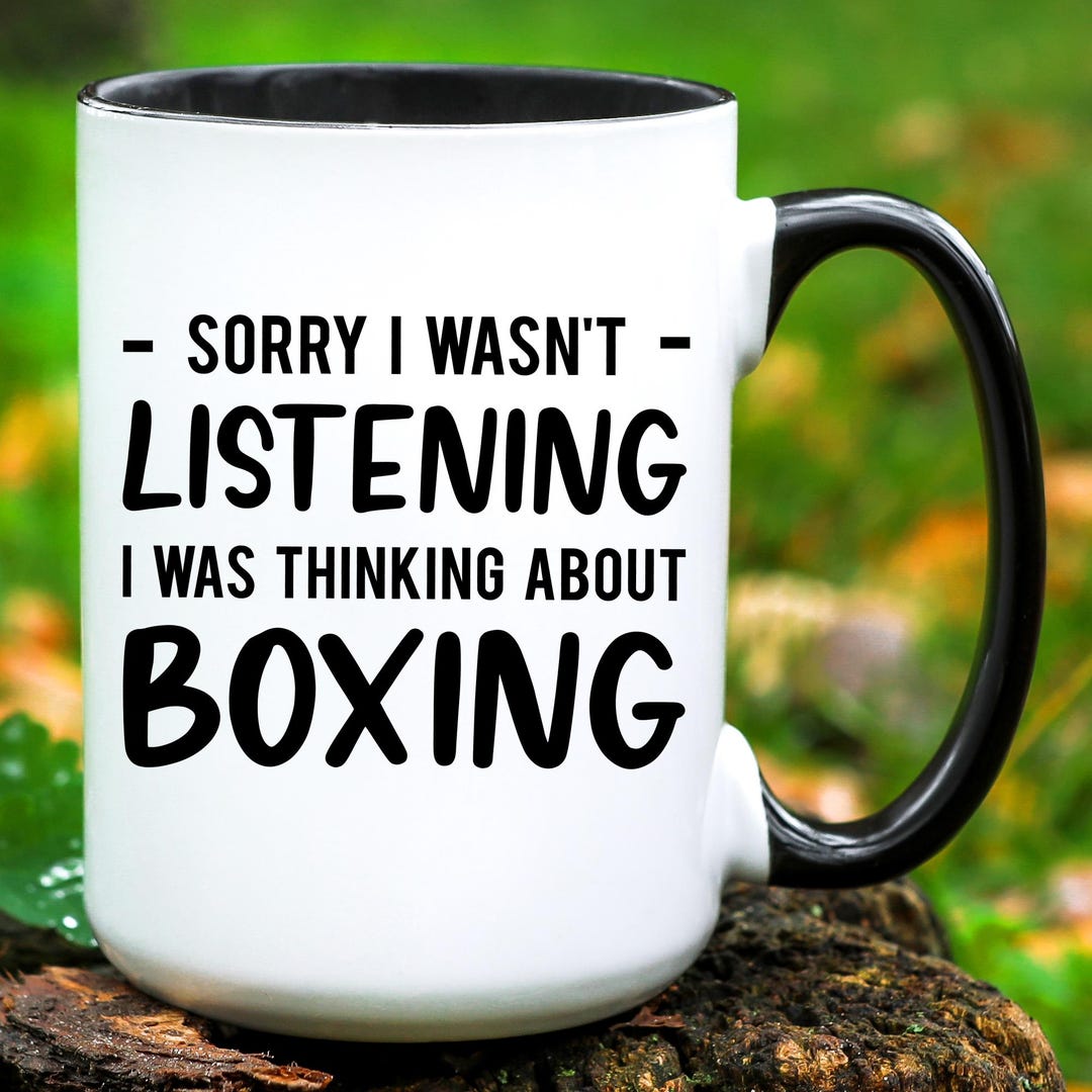 Boxing Gift, Boxing Mug, Lover Gift, Boxing Lover Mug, Boxing Coffee ...