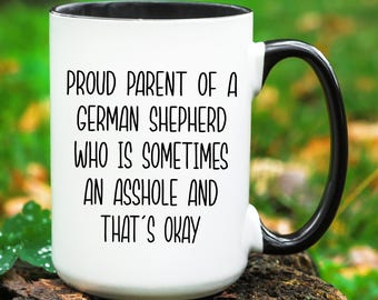 German Shepherd Mug, German Shepherd Gift, German Shepherd Mom Gift, German Shepherd Dad Gift, German Shepherd Owner Gifts, German Shepherd
