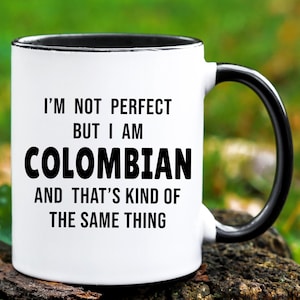 Colombian Mug, Colombian Gift, Colombia Gifts, Colombia Coffee Mug, Gifts for Colombian