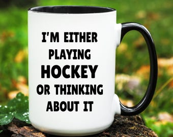 Hockey gift, Hockey mug, Hockey gifts, Hockey coffee mug, Hockey gift for men and women