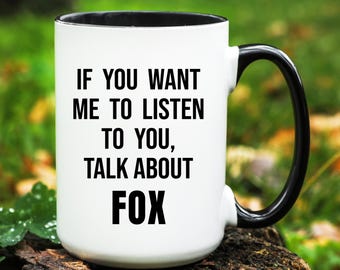 Fox Gift, Fox Mug, Fox Lover Gifts, Funny Fox Cup, Fox Coffee Mug, Gift for Fox Lover