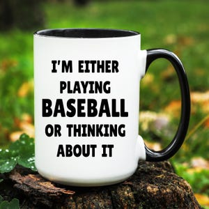Baseball Gift, Baseball Mug, Baseball Gifts, Baseball Coffee Mug, Baseball Player Gift