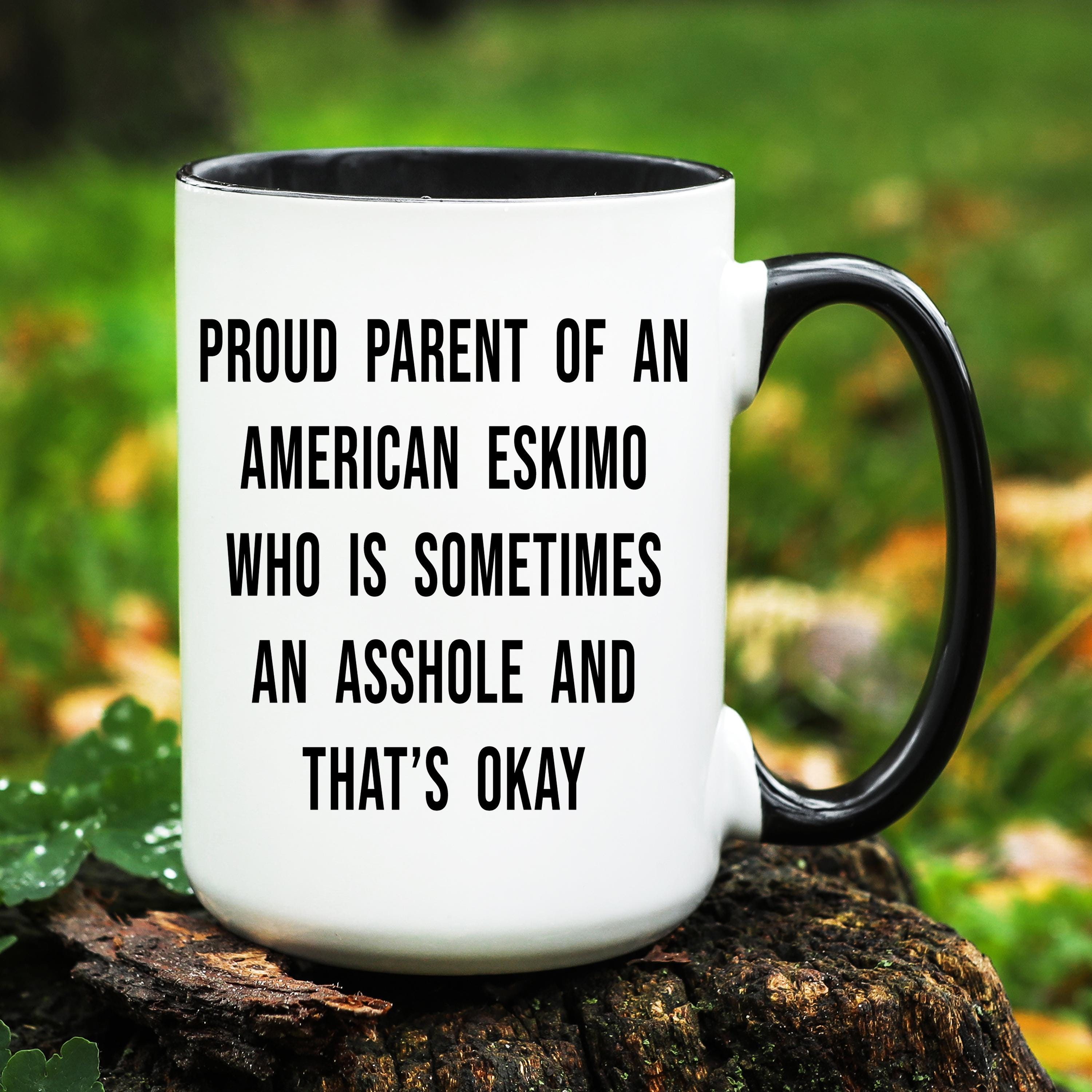 American Eskimo Mug, American Eskimo Gifts, Gift for American Eskimo Dad,  Gift for American Eskimo Mom, American Eskimo Parent Gift