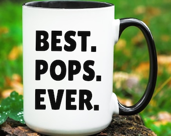 Pops Mug, Pops Gift, Gifts for Pops, Father's Day Gift for Pops, Pops Coffee Cup, Pops Coffee Mug