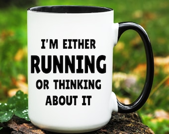 Running Gift, Running Mug, Running Gifts, Running Coffee Mug, Gift for Runner, Runner Mug