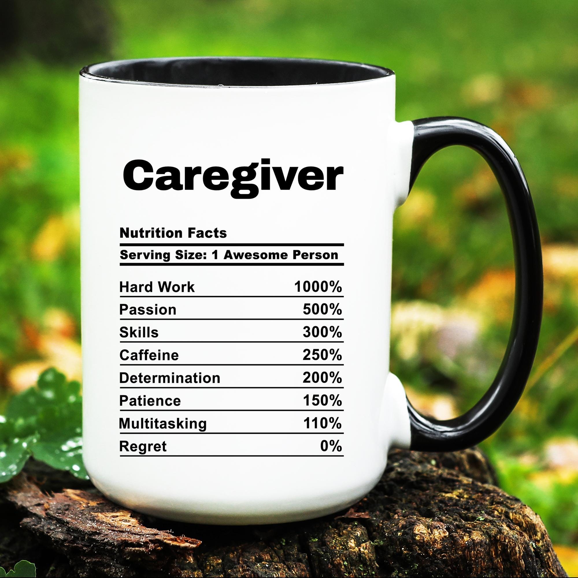 thumbnail image 2 of This Is What An Awesome Caretaker Looks Like – Novelty Ceramic Mug, 11oz, White 2 of 6