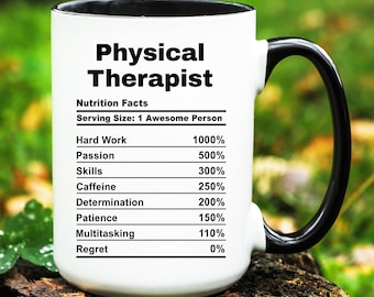 Physical Therapist Mug, Physical Therapist Gift, Physical Therapist Cup, Gifts for Physical Therapist