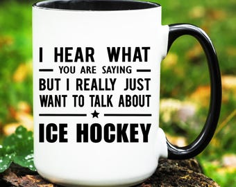 Ice Hockey Mug, Ice Hockey Gift, Ice Hockey Coffee Mug, Ice Hockey Cup, Ice Hockey Gifts