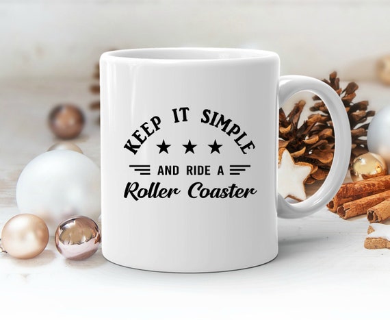 Roller cheap coaster cup