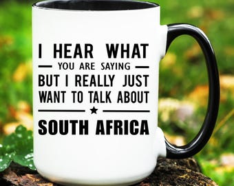 South Africa Gift, South Africa Mug, South Africa Mugs, Funny South Africa Cup, South Africa Gifts, South Africa Lover Gift