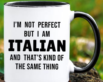 Italian Mug, Italian Gift, Italy Gifts, Italy Coffee Mug, Gifts for Italian