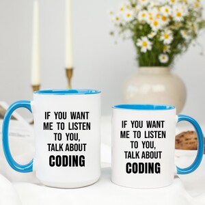 Coding Gift, Coding Mug, Gifts for Coding Lover, Funny Coding Coffee Cup, Computer Coder Gift bild 6