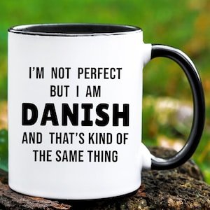 Danish Mug, Danish Gift, Denmark Gifts, Denmark Coffee Mug, Gifts for Danish