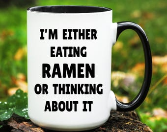 Ramen Mug, Ramen Gift, Ramen Gifts, Ramen Lover Mug, Ramen Coffee Mug