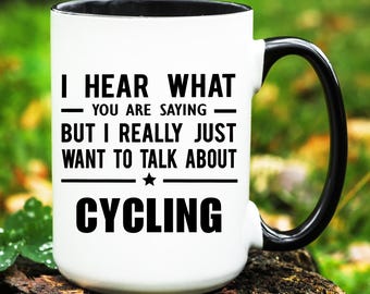 Cycling Mug, Cycling Gift, Cycling Coffee Mug, Cycling Cup, Cycling Gifts, Cyclist Gift, Cyclist Mug