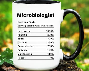 Microbiologist Mug, Microbiologist Gift, Microbiologist Cup, Gifts for Microbiologist