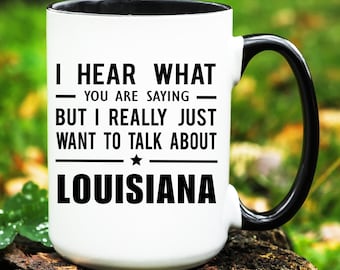 Louisiana State gift, Louisiana mug, Louisiana gift, Funny Louisiana cup, Louisiana gifts, Louisiana lover gift
