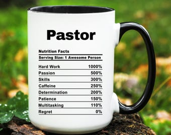 Pastor Mug, Pastor Gift, Pastor Coffee Cup, Gifts for Pastor, Funny Pastor Mugs