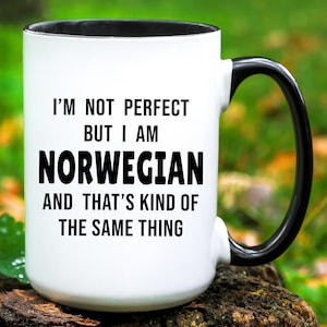 Norway Gifts, Norway Coffee Mug, Norwegian Mug, Norwegian Gift, Funny Gifts for Norwegian