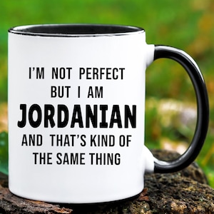Jordanian Mug, Jordanian Gift, Jordan Gifts, Jordan Coffee Mug, Gifts for Jordanian